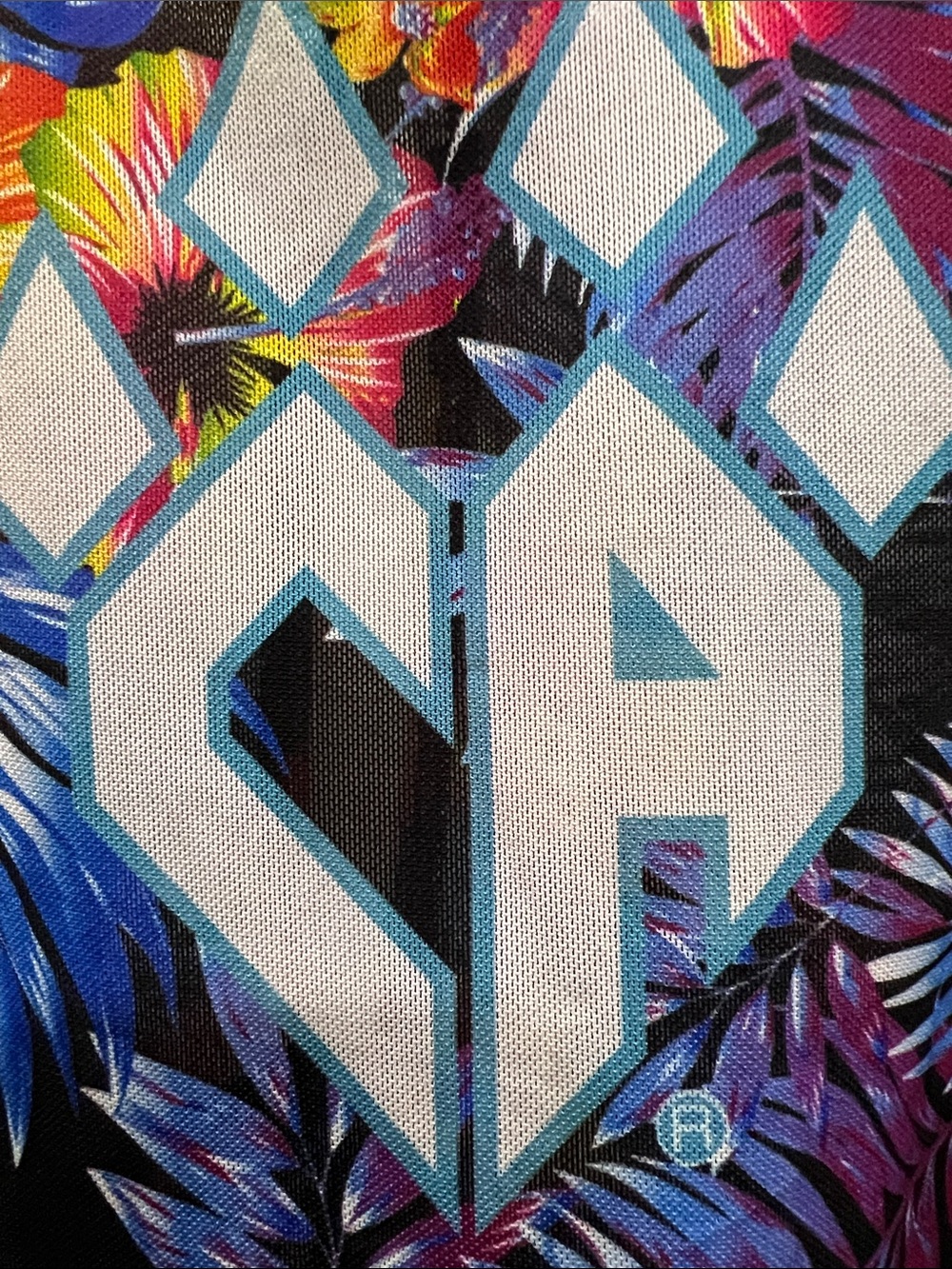 Rebel Athletic Cheer Athletics Floral mesh tank top size YL - Picture 4 of 8